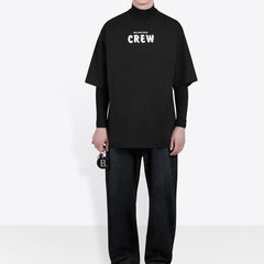 Kaos Pendek Balenciaga dengan Motif Gambar/Cetak, Cocok untuk Pria dan Wanita -BL-41