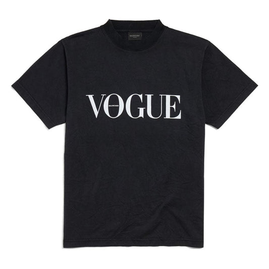 Kaos Pendek Balenciaga dengan Motif Gambar/Cetak, Cocok untuk Pria dan Wanita -BL-48