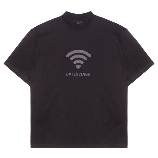 Kaos Pendek Balenciaga dengan Motif Gambar/Cetak, Cocok untuk Pria dan Wanita -BL-26