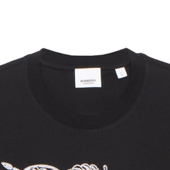 Burberry Kaos Logo Seri Huruf, Unisex, COD '"B-10