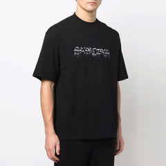 Kaos Pendek Balenciaga dengan Motif Gambar/Cetak, Cocok untuk Pria dan Wanita -BL-44