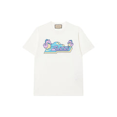 GUCCI Kaos Oversize Original - Kualitas Terbaik, Unisex, COD    G-74