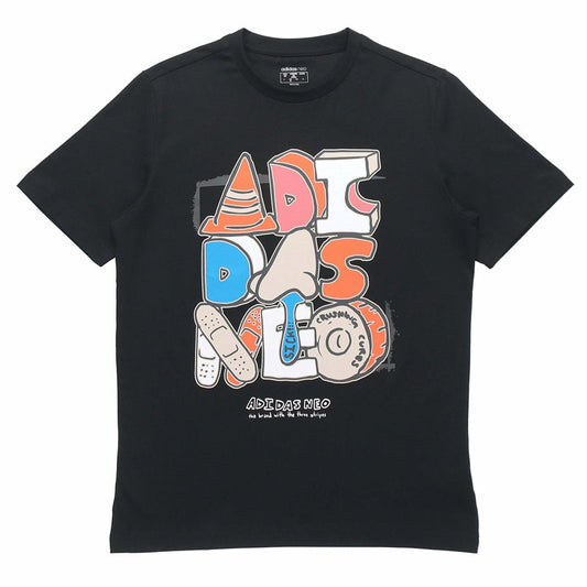 adidas Kaos Logo Seri Huruf, Unisex, COD '" AD-17