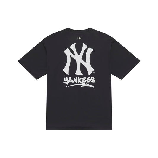 MLB Kaos lengan pendek original merek streetwear fashion dengan model super oversized (sangat longgar).ML-02