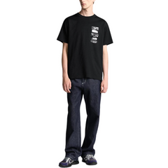 Kaos Pendek DIOR dengan Motif Gambar/Cetak, Cocok untuk Pria dan Wanita  -D-19