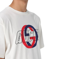 GUCCI Kaos Oversize Original - Kualitas Terbaik, Unisex, COD     '"  G-41