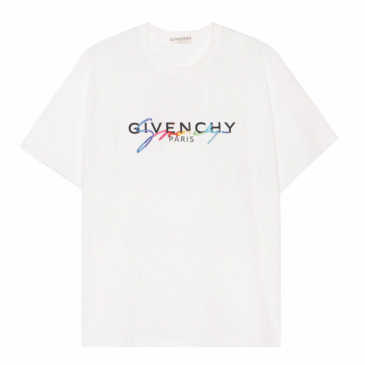 Kaos Givenchy Bermotif, Unisex -J-32