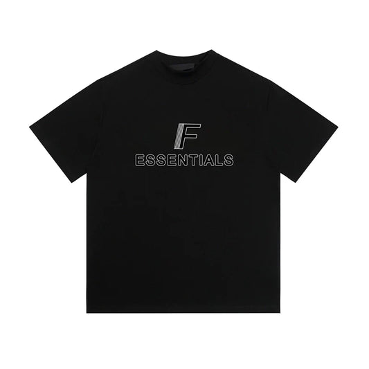 FEAR OF GOD Kaos lengan pendek original merek streetwear fashion dengan model super oversized (sangat longgar).FG-9713