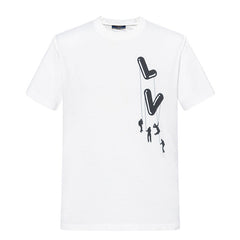 LV Kaos Oversize Original - Kualitas Terbaik, Unisex, COD'-L-10