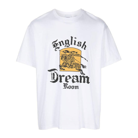 Burberry Kaos Logo Seri Huruf, Unisex, COD '"B-59