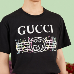GUCCI Kaos Oversize Original - Kualitas Terbaik, Unisex, COD     '"  G-43
