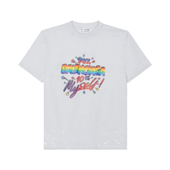 Kaos Pendek Balenciaga dengan Motif Gambar/Cetak, Cocok untuk Pria dan Wanita -BL-11