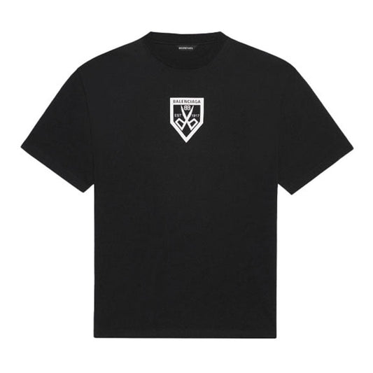 Kaos Pendek Balenciaga dengan Motif Gambar/Cetak, Cocok untuk Pria dan Wanita -BL-46
