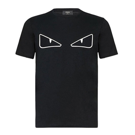 Kaos Pendek FENDI dengan Motif Gambar/Cetak, Cocok untuk Pria dan WanitaF-50