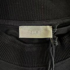 Kaos Pendek DIOR dengan Motif Gambar/Cetak, Cocok untuk Pria dan Wanita  -D-16