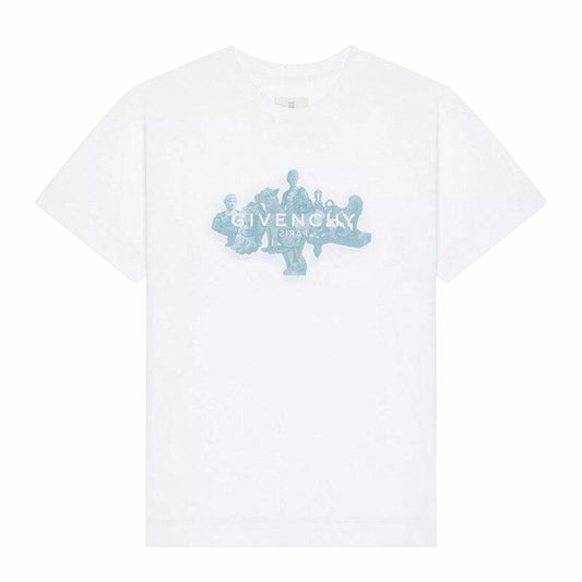 Kaos Givenchy Bermotif, Unisex -J-07