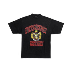 Kaos Pendek Balenciaga dengan Motif Gambar/Cetak, Cocok untuk Pria dan Wanita -BL-22
