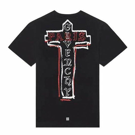 Kaos Givenchy Bermotif, Unisex -J-24