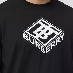 Burberry Kaos Logo Seri Huruf, Unisex, COD '"B-57