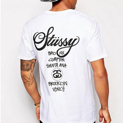 STUSSY Kaos Oversize Original - Kualitas Terbaik, Unisex, COD'-S-94
